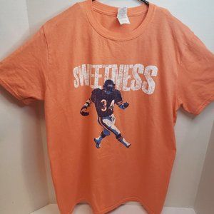 Orange Walter Payton Sweetness T-Shirt Size L